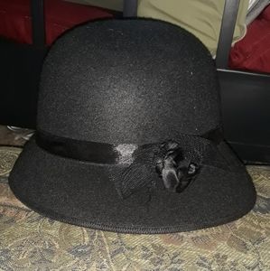 Black Vintage Cloche